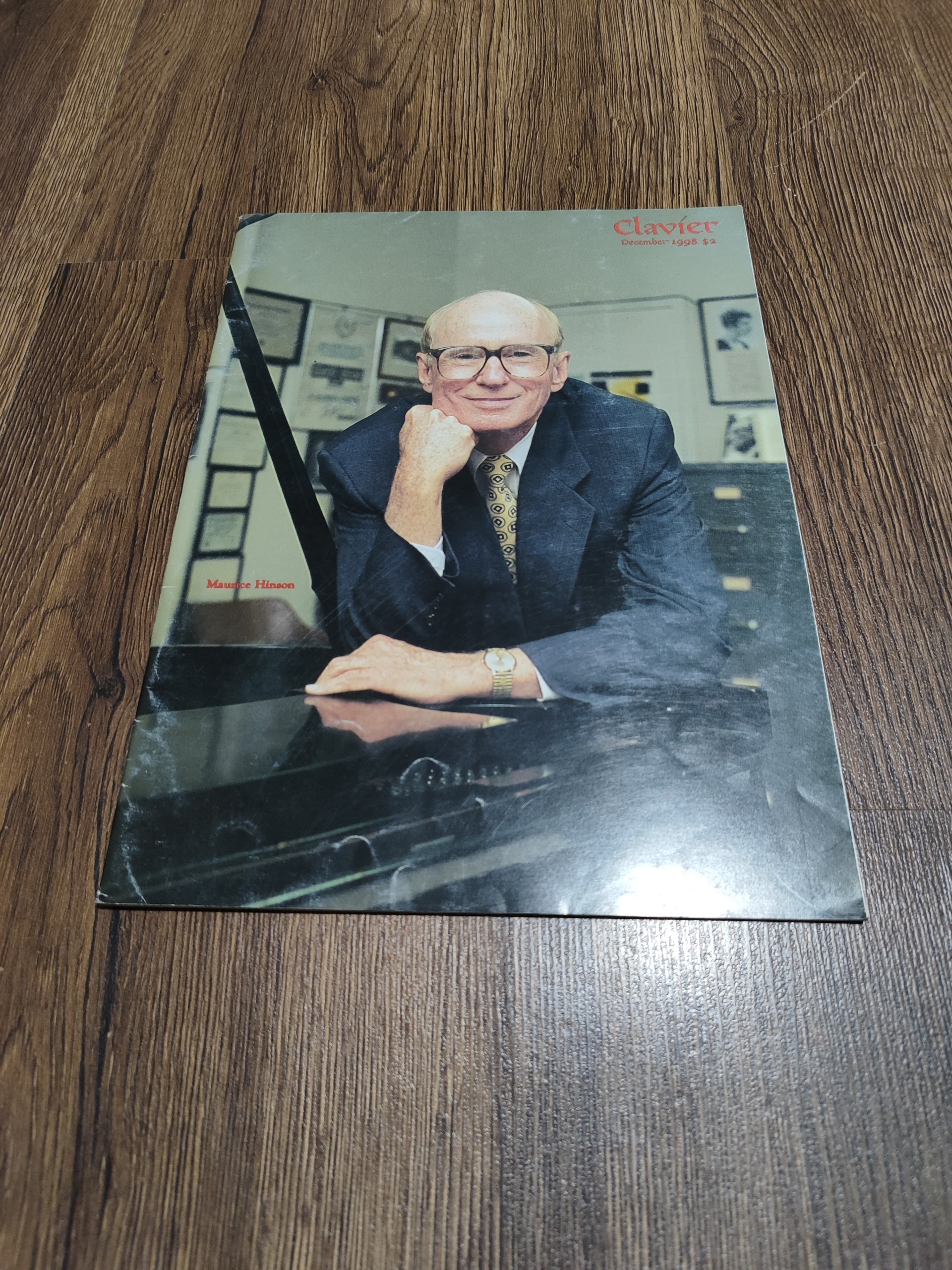 ماهنامه موسیقی Clavier _ دسامبر 1998 میلادی