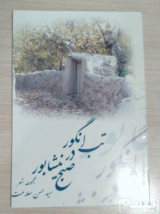 مجموعه شعر _ تب انگور در صبح نیشابور _حسن سلامت