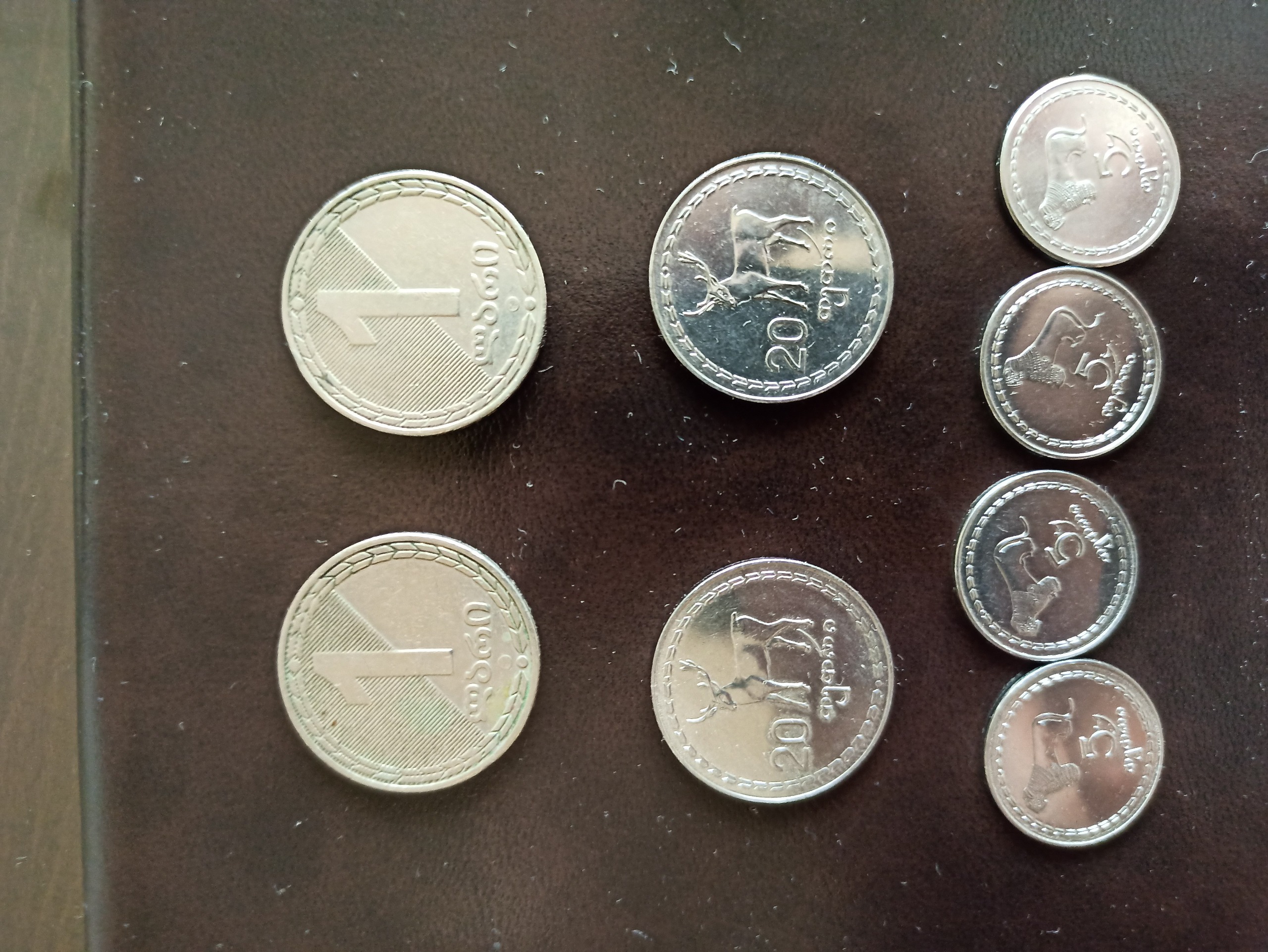 ست سکه های گرجستان جاری