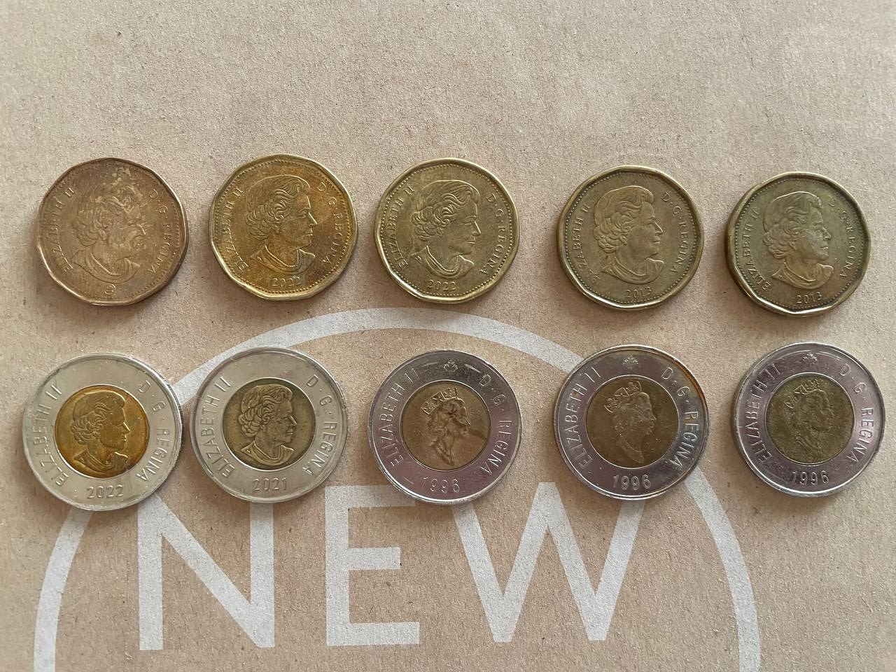 سکه 1 و 2 دلاری کانادا