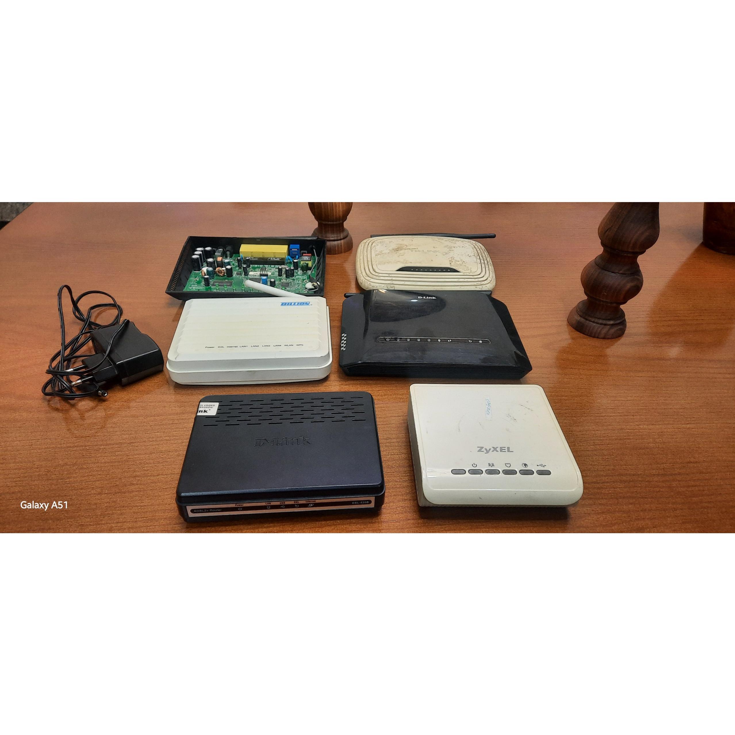 مجموعه  6 عدد مودم