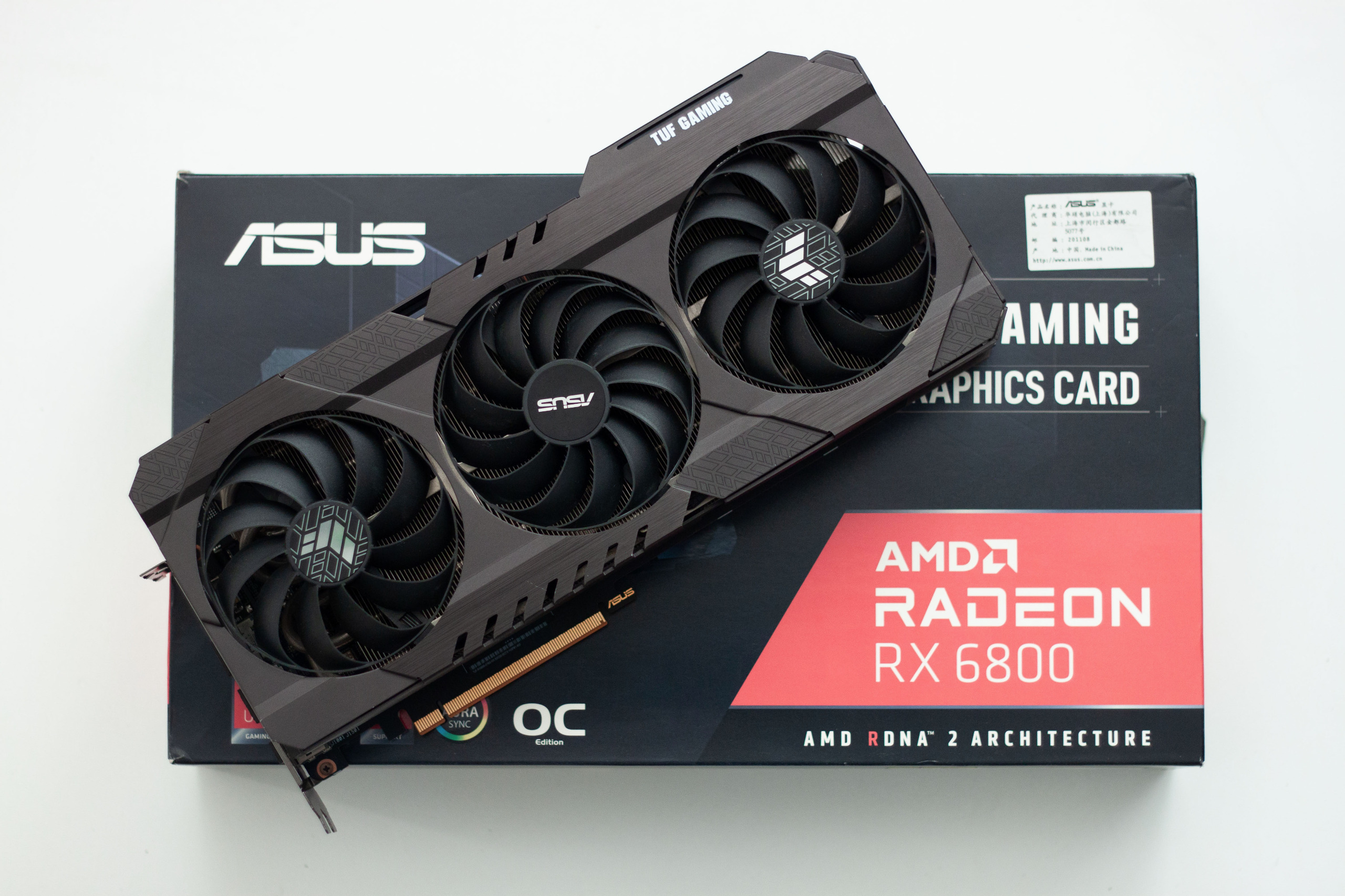 گرافیک Asus TUF Gaming RX 6800 16GB استثنائی