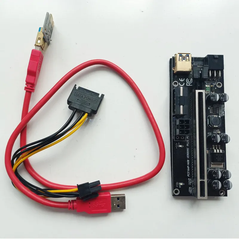 رایزر 009S گلد 8 خازنه برد مشکی