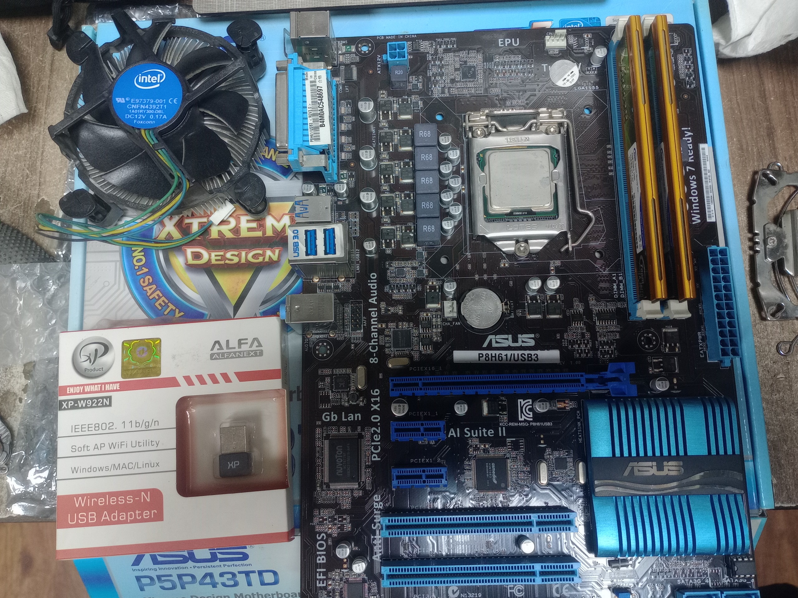 باندل h61 i3 وای فای 8 گیگ رم