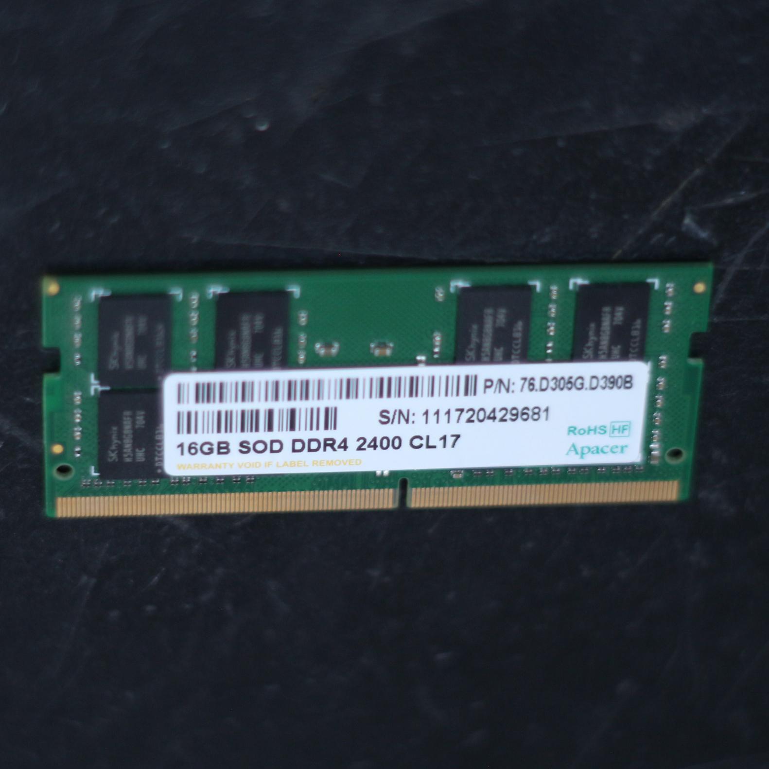 16gb ddr4 2400t cl17 رم اپیسر