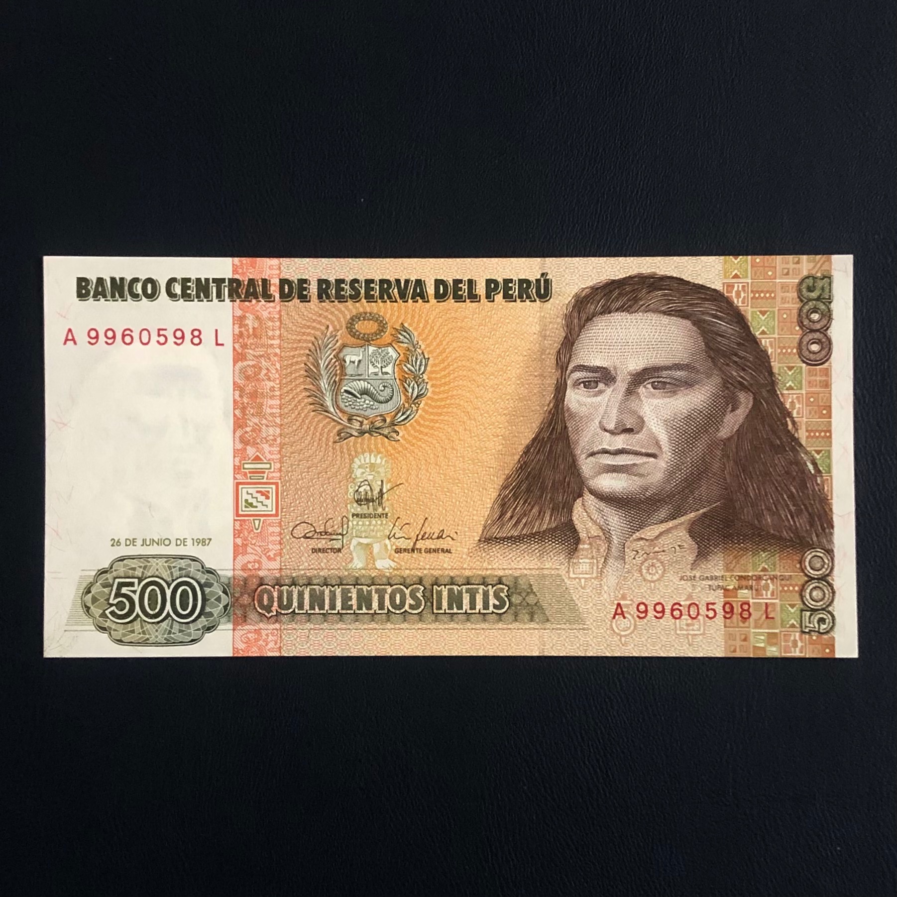 اسکناس تک بانکی 500 اینتیس پرو شماره متفاوت