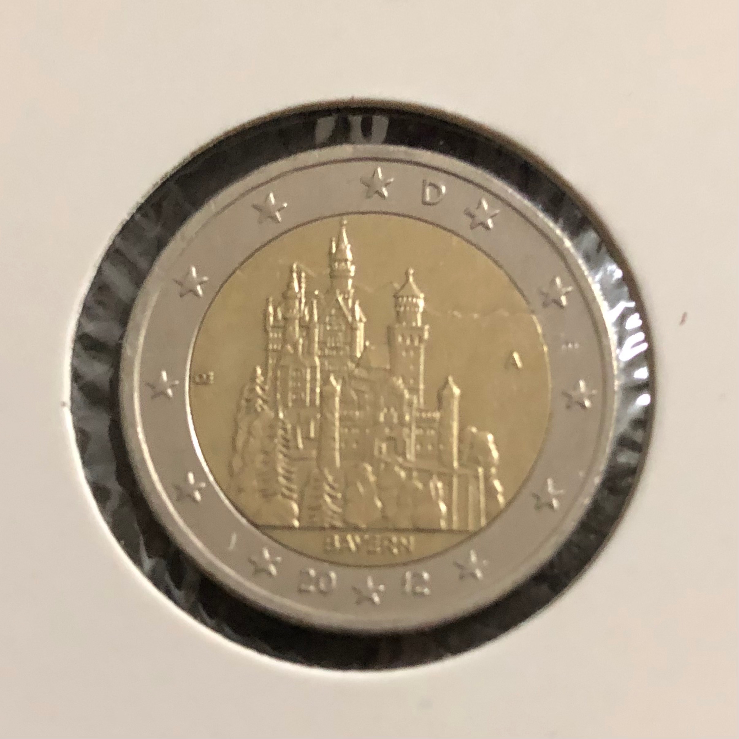 سکه 2 یورویی یادبودی آلمان 2012