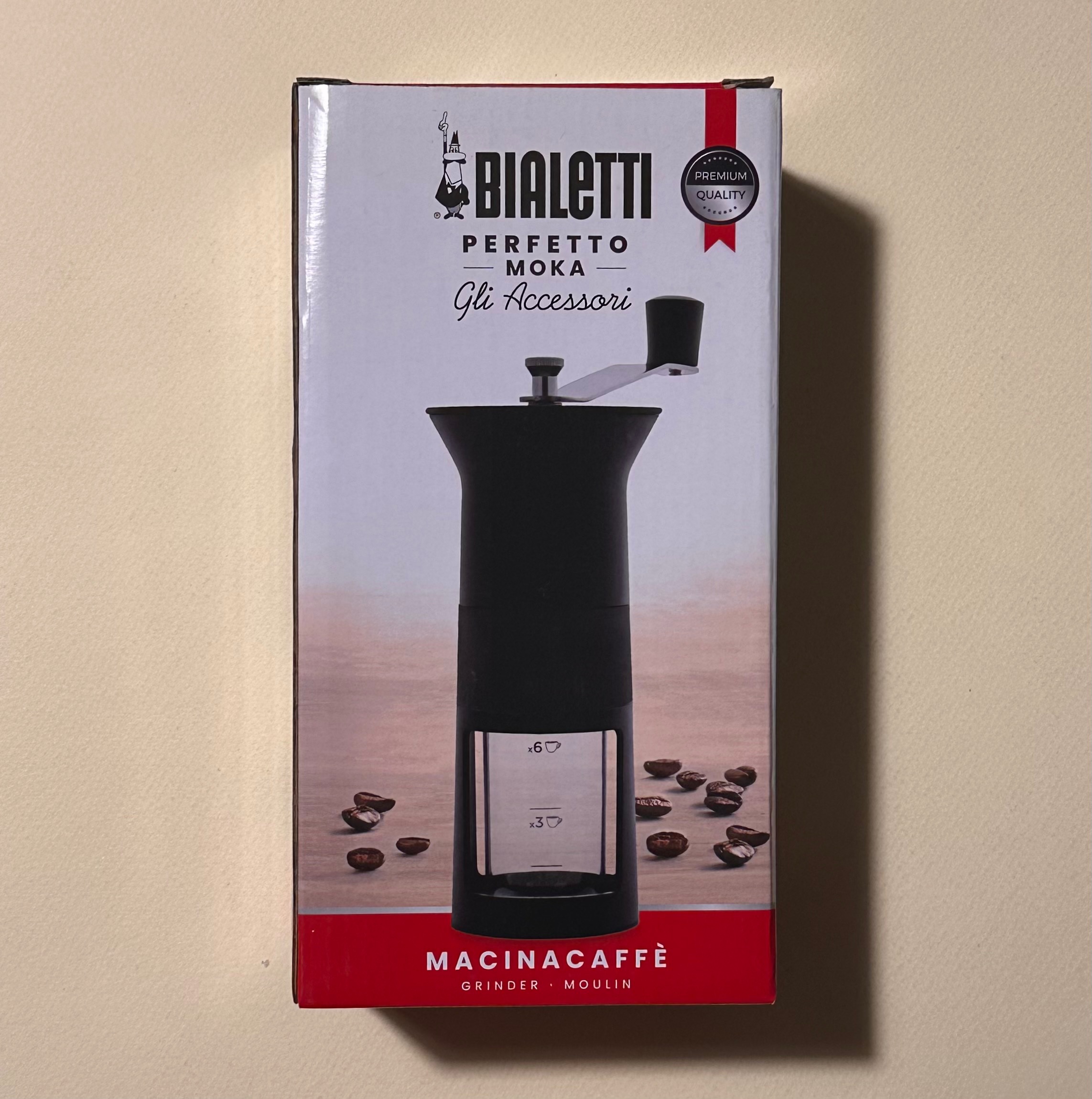 آسیاب دستی بیالتی مدل Machina cafe