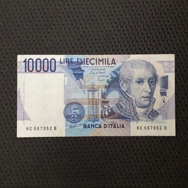 اسکناس 10000 لیر ایتالیا کیفیت مطابق تصاویر