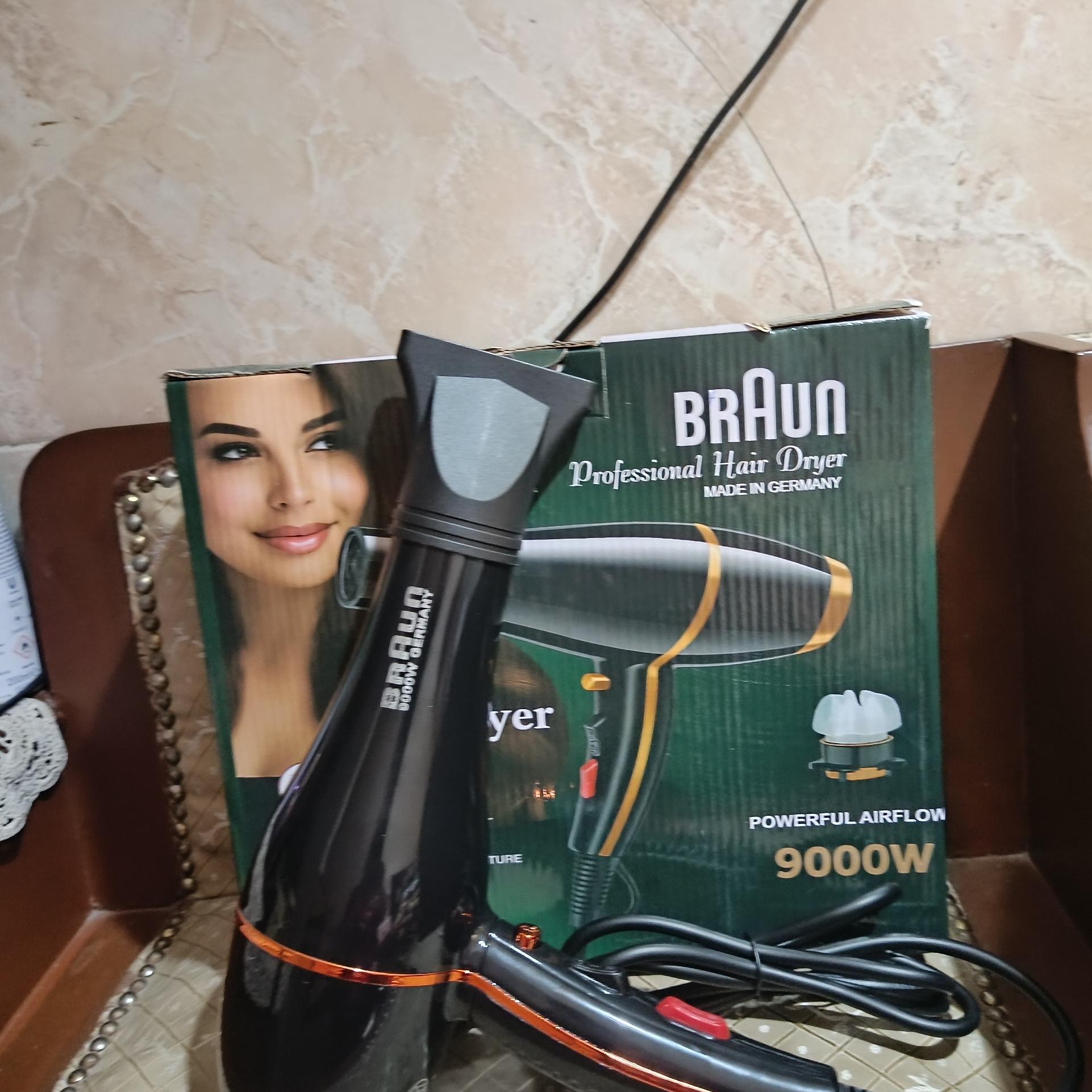 سشوار حرفه ای سشوار براون نام تجاری آلمانی