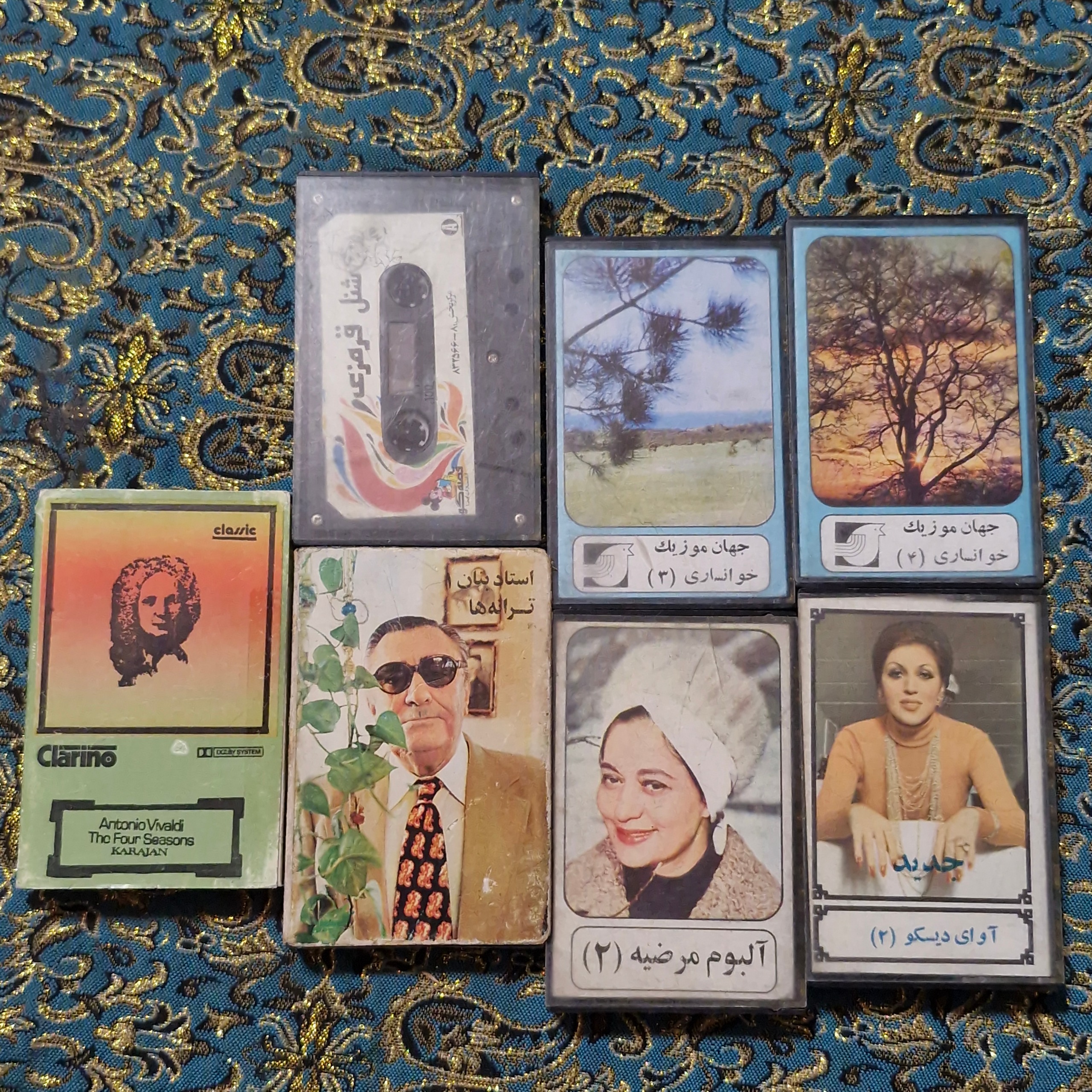 11 عدد نوار کاست قدیمی