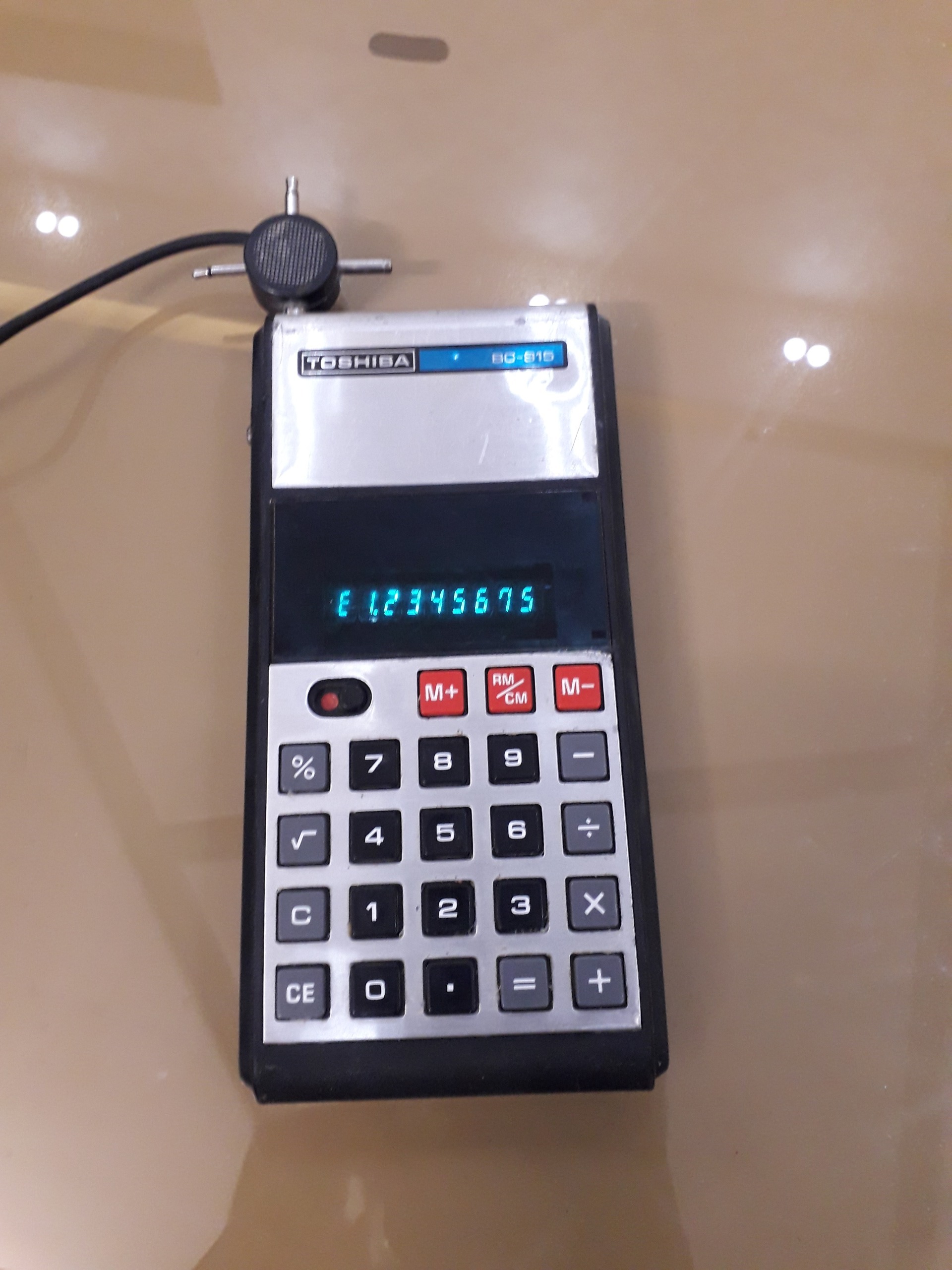 ماشین حساب لامپی TOSHIBA