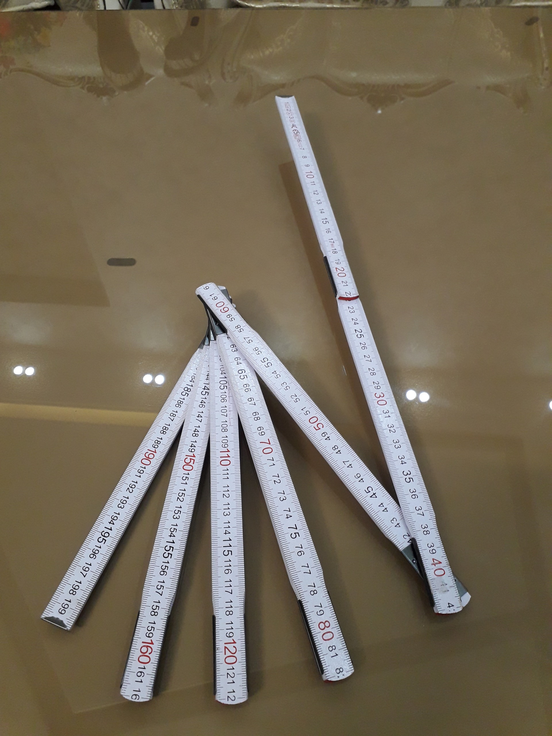 خطکش چوبی تاشو