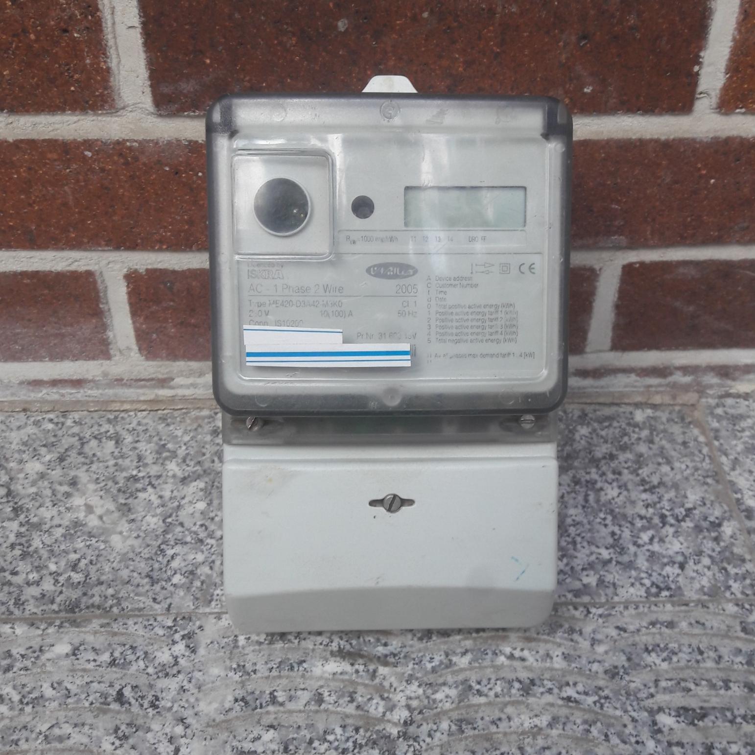 کنتور برق دیجیتالی تکفاز صاایرانتست نشده