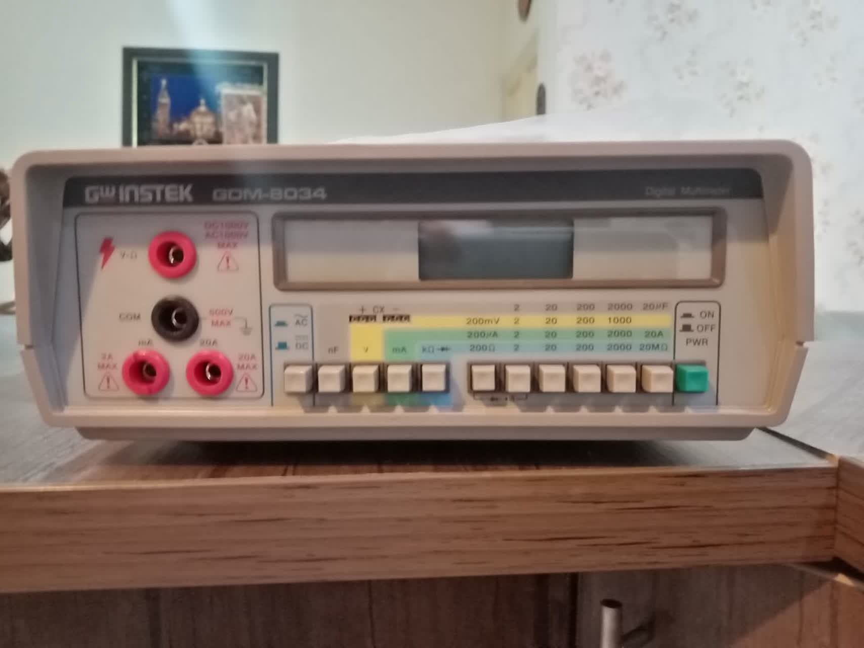 مولتی متر GWinstek .گودویل .مدل GDM-8034