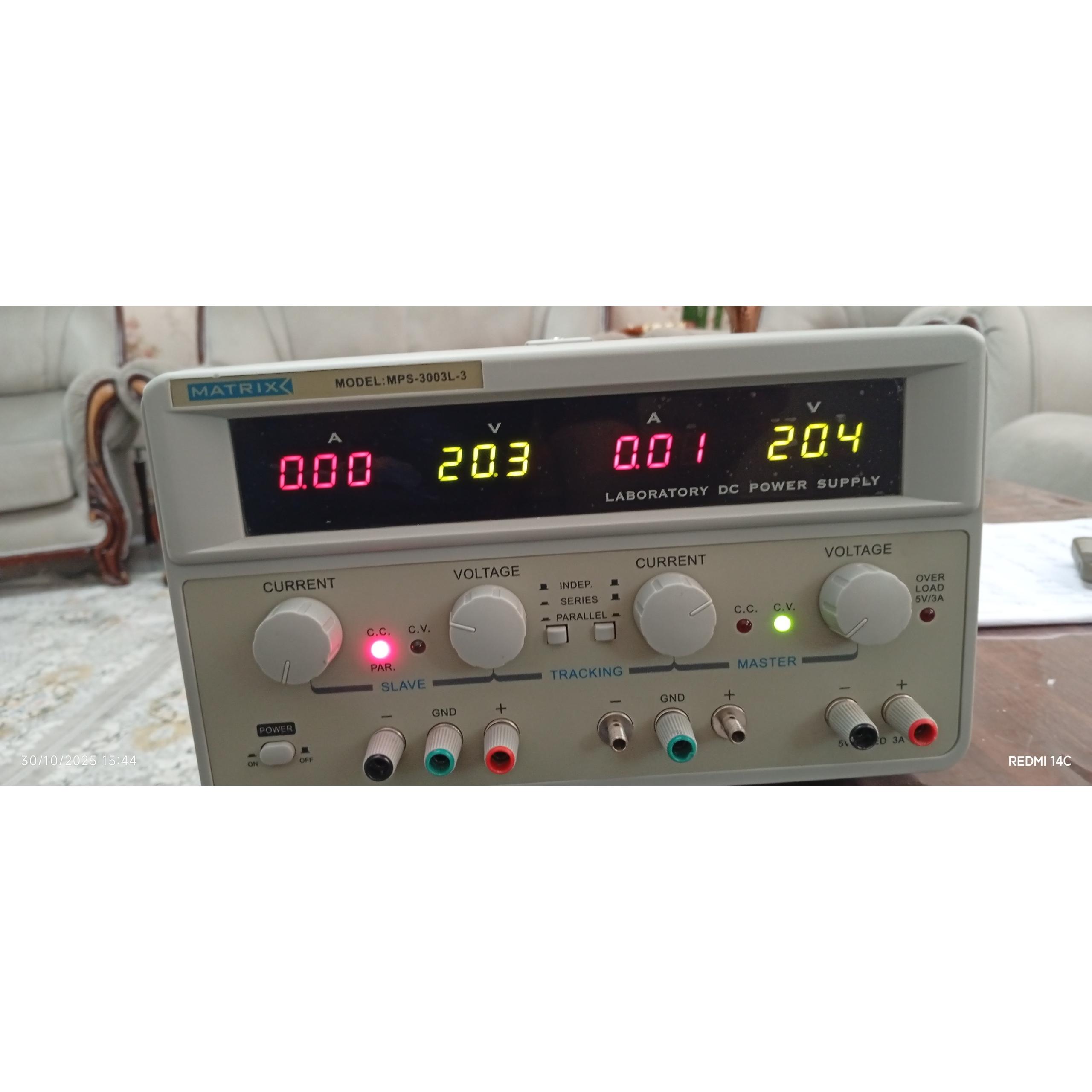 منبع تغذیه ماتریکس مدل mps-3003-Lدوبل تراکینگ