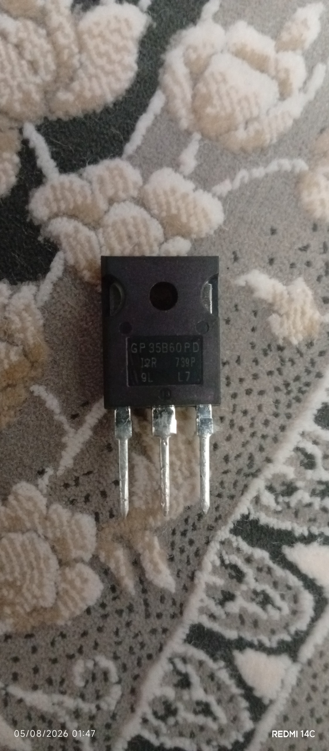 دیود مدلGP35B60PD آکبند.اصل. تضمینی