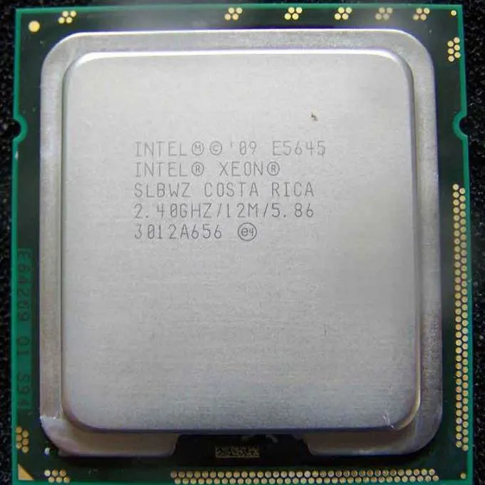 CPU XEON E5645 2.40GHZ 32NM (SERVER)