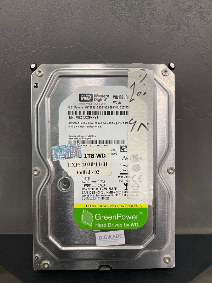 هارد 3.5 اینچی سبز برند WD
