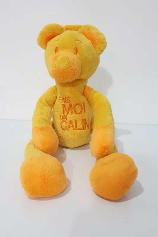 عروسک خرسی زرد