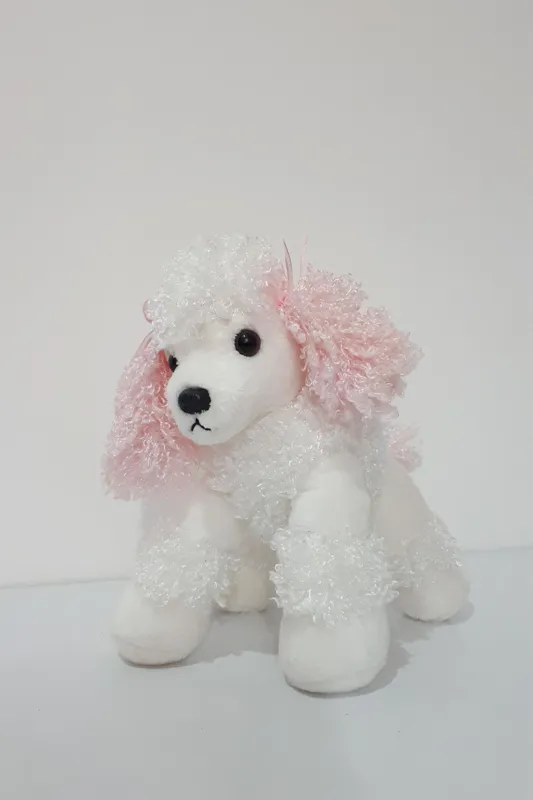 عروسک سگ سفید