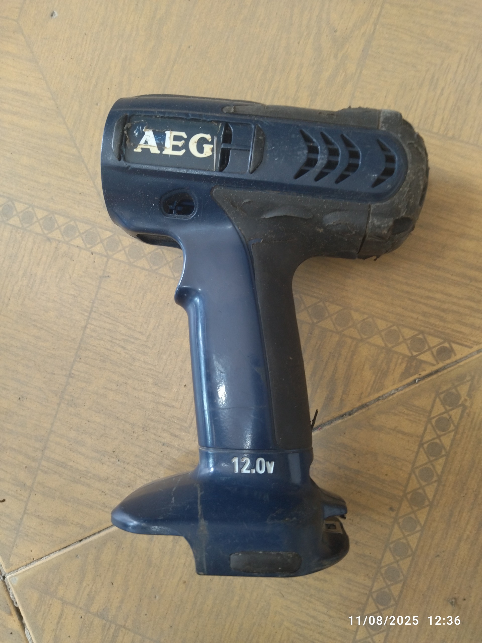 پوسته دریل شارژی 12 ولت AEG مدل Bs 12x r