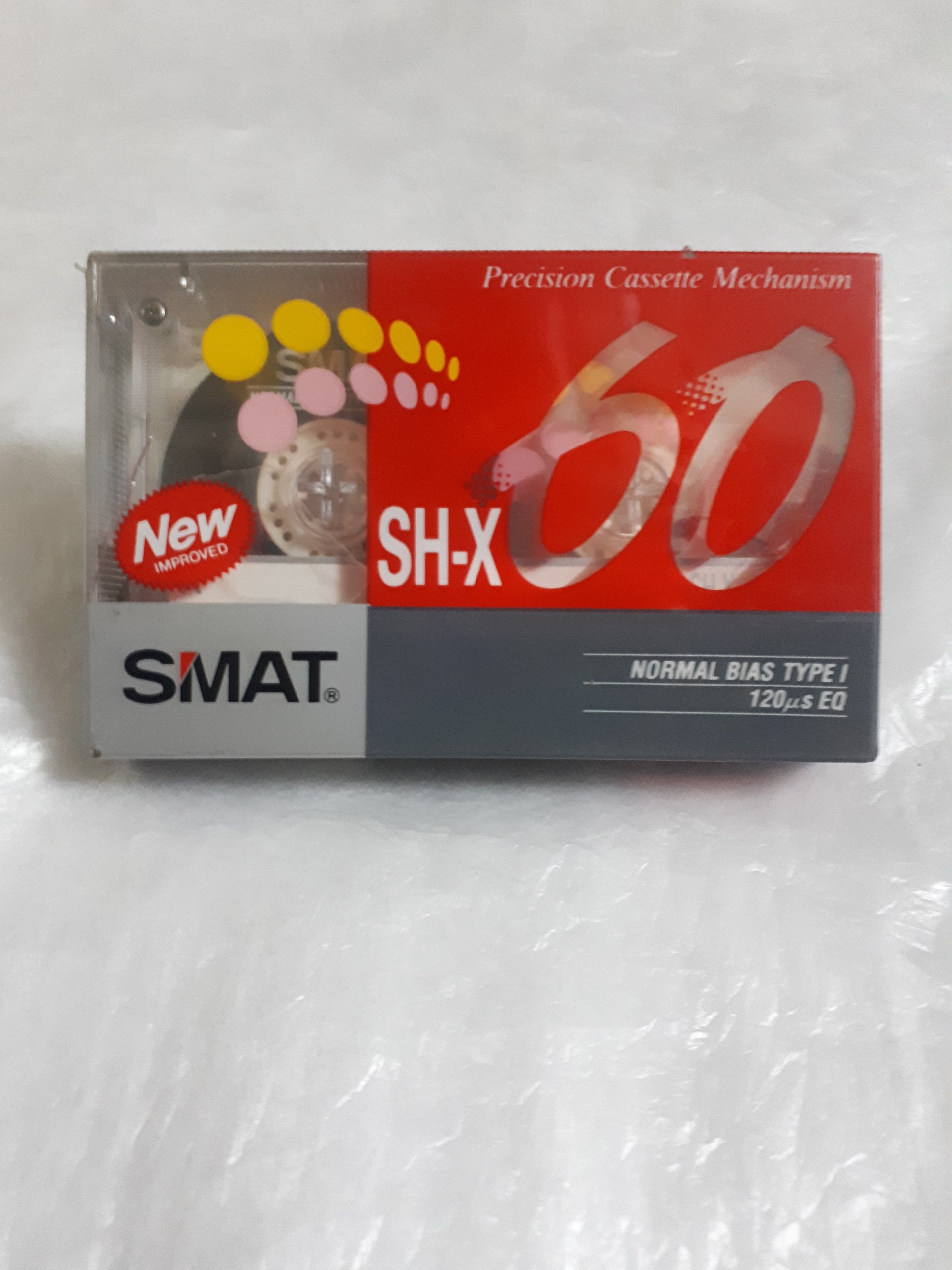 نوار کاست خام و آکبند اسمت