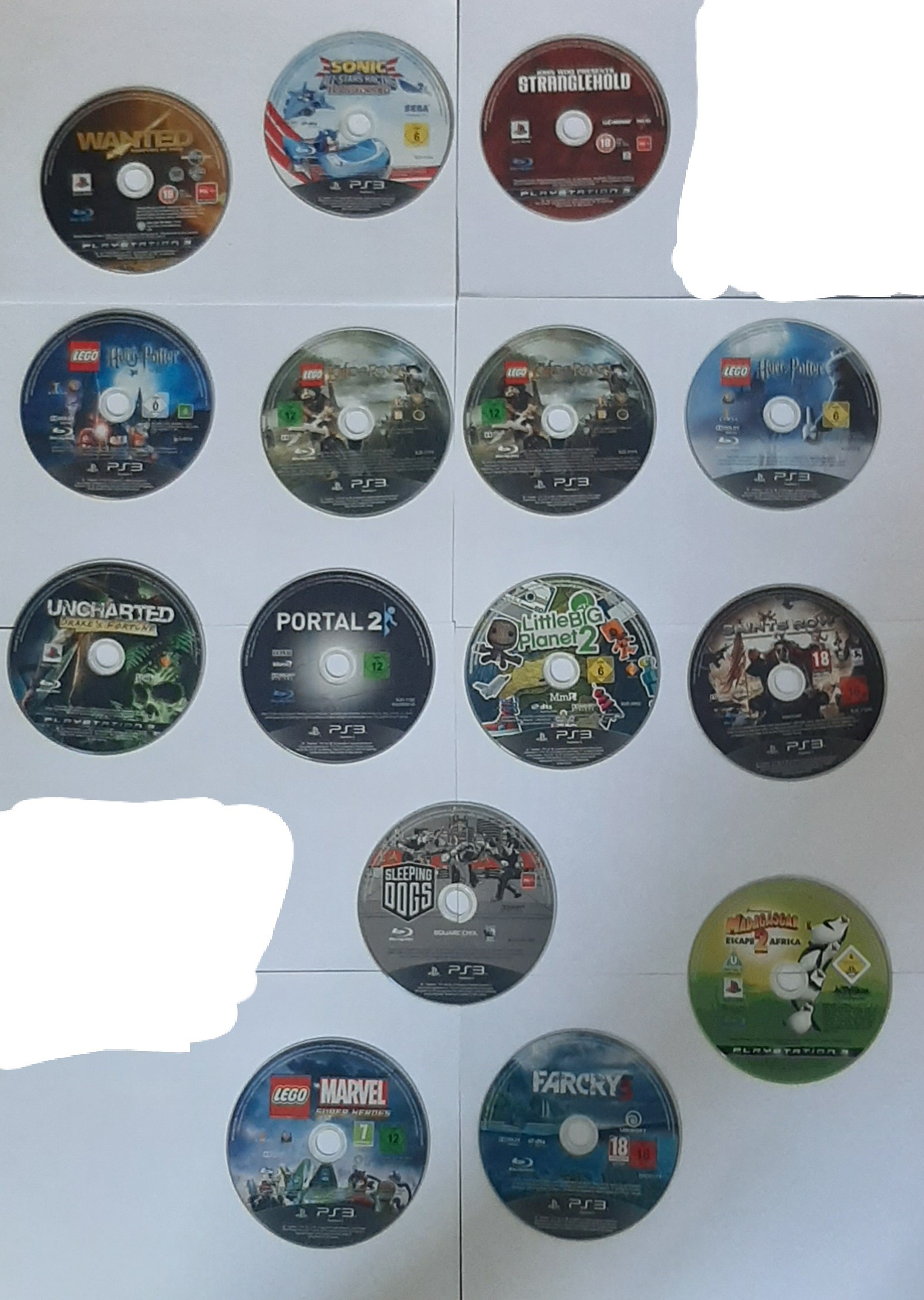 15عنوان بازی تاپ PS3 مطابق تصویر