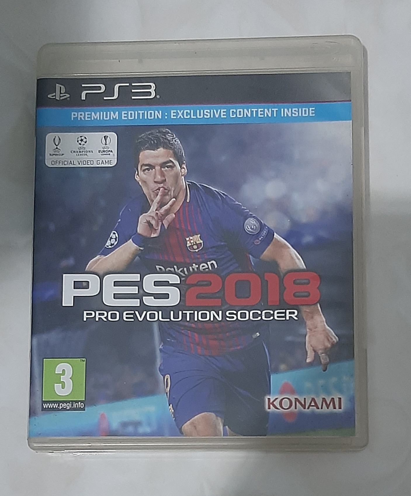 PES 2018 برای PS3