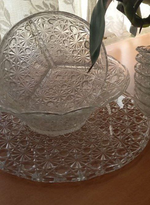سه تیکه ظروف پذیرایی فرانسه