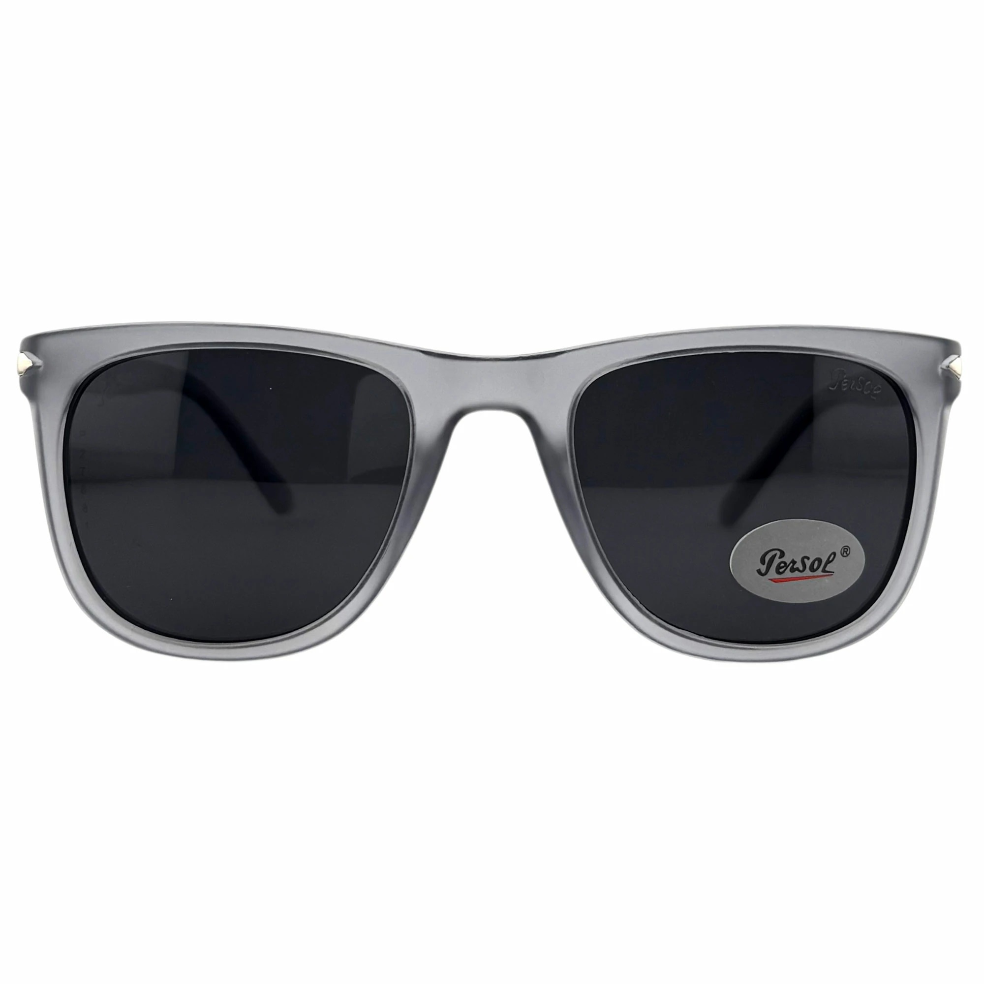 عینک آفتابی پرسول طوسی مات Persol gray کد 138