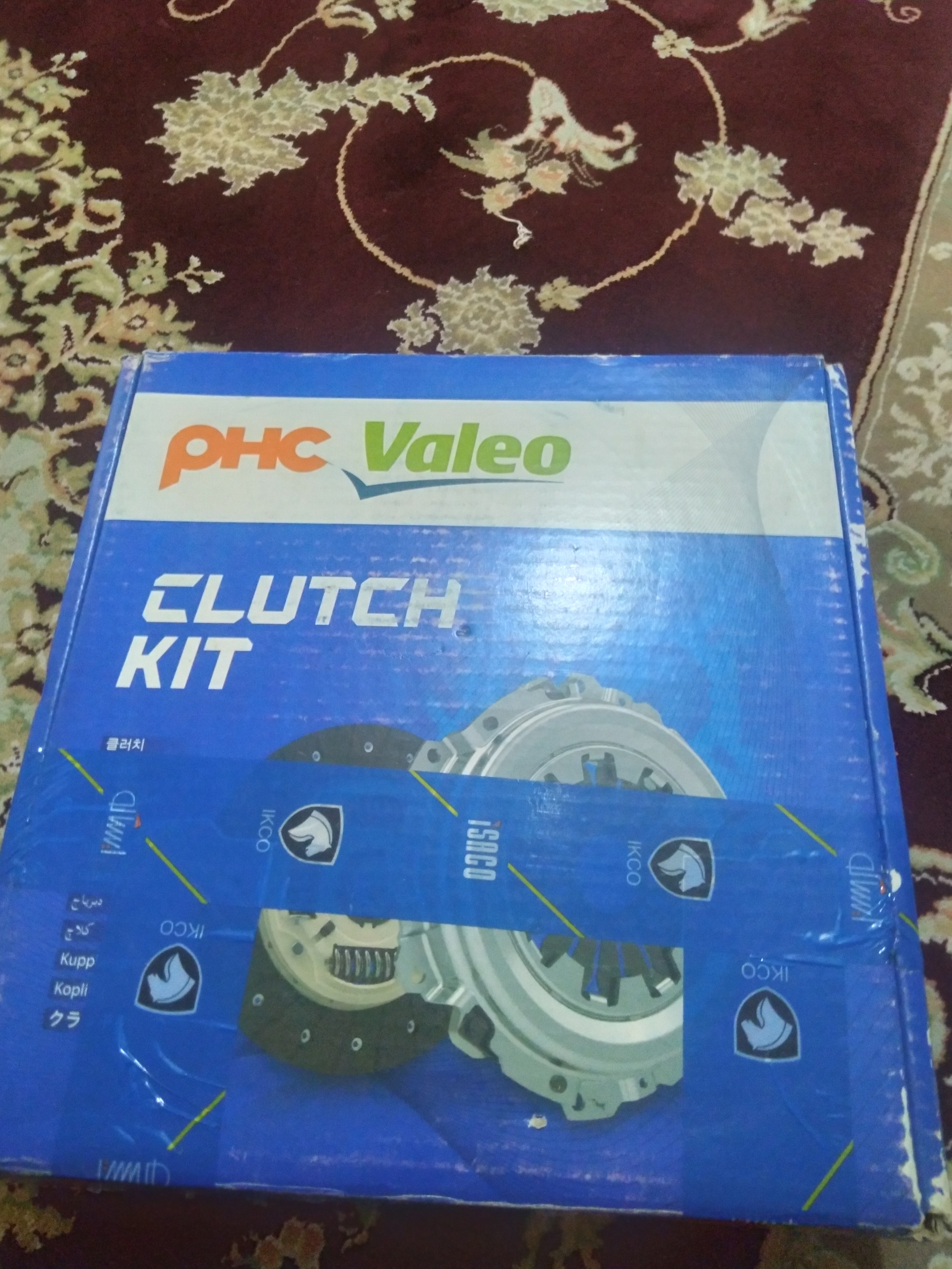 کیت کلاچ اصلی ایران خودرو کره ای valeo