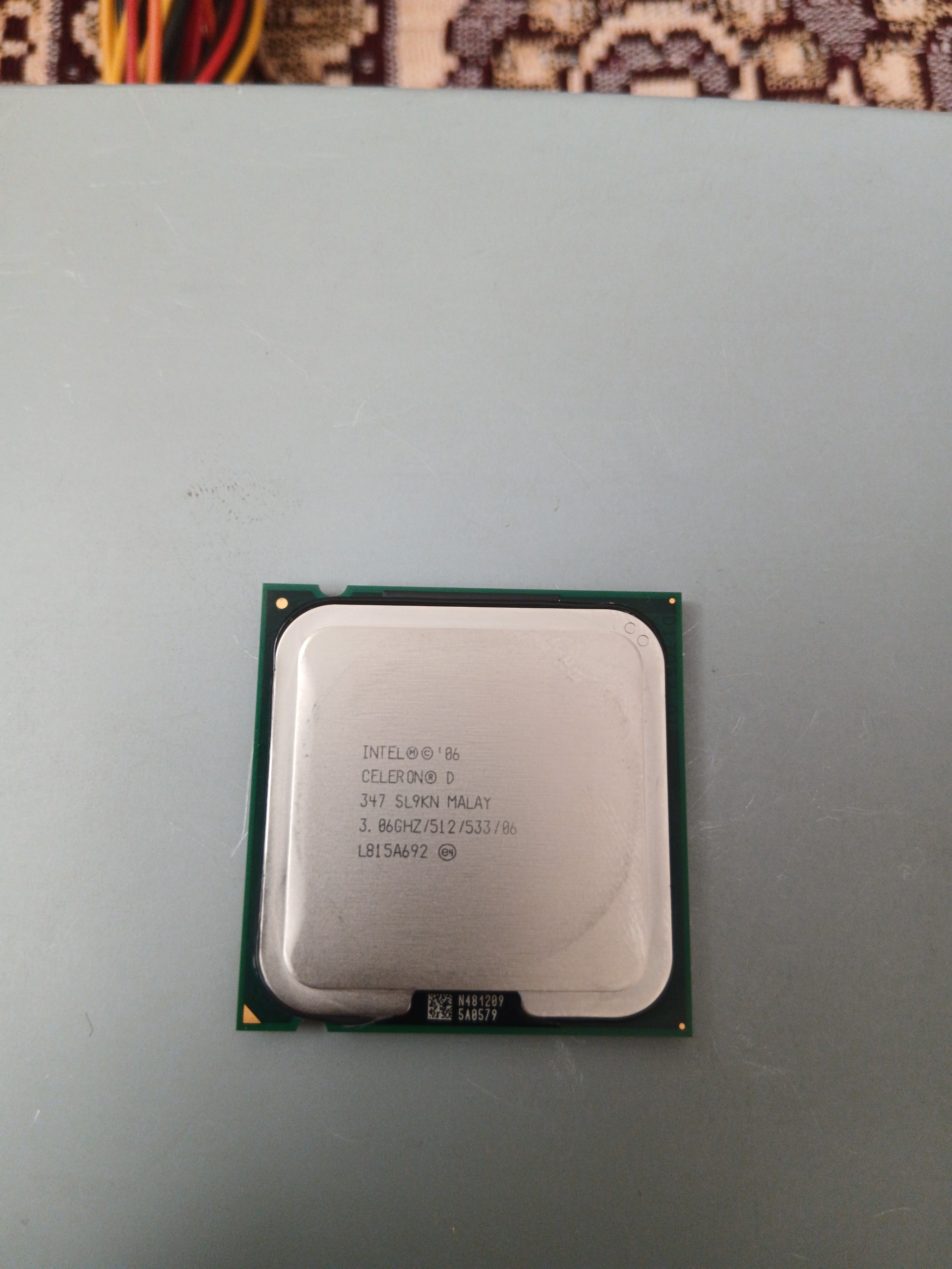Cpu Intel celeron D347