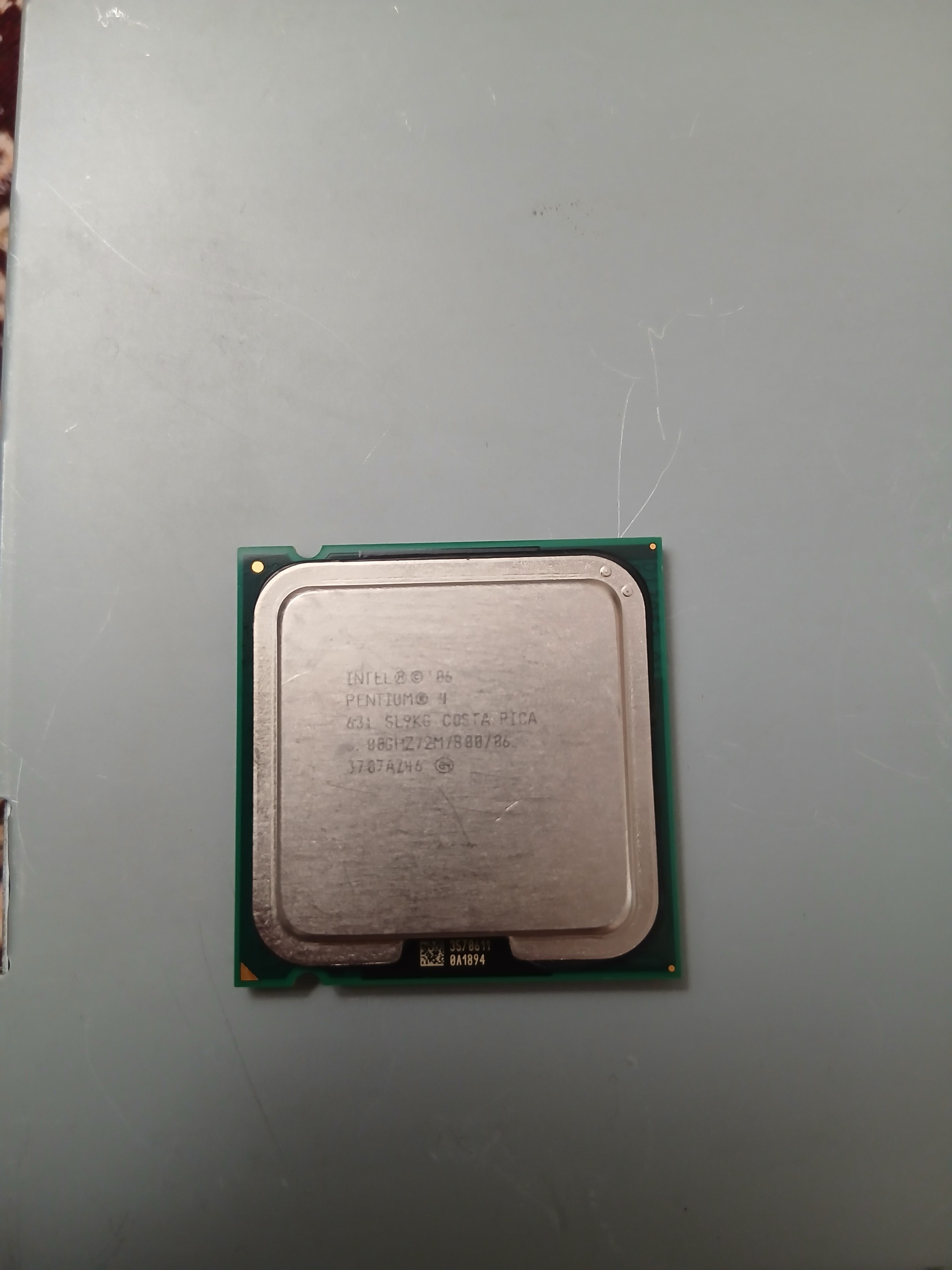Cpu Intel pentium 4
