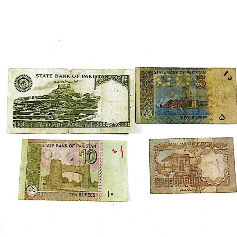 اسکناس پاکستان 4عددی(کد58)