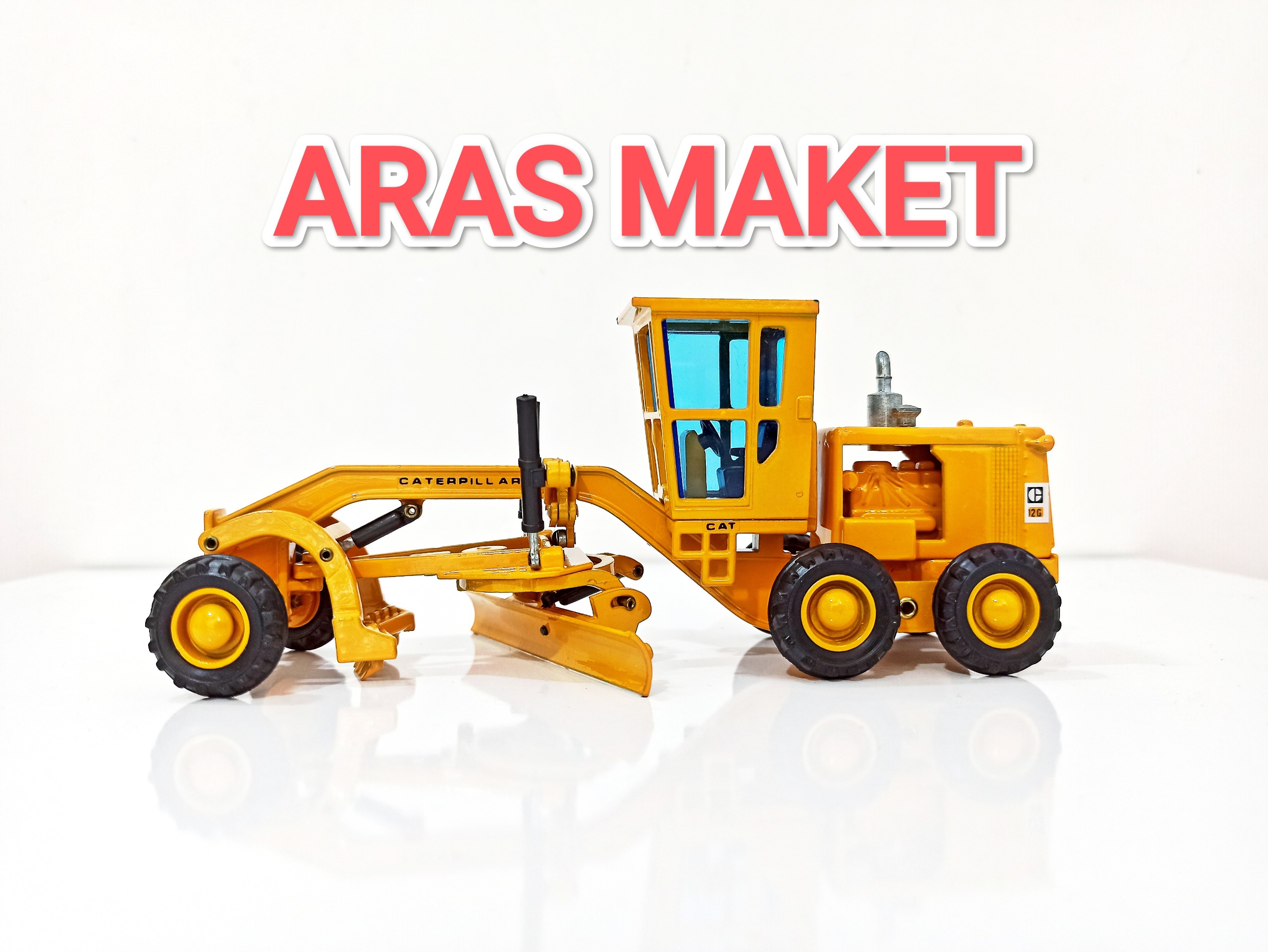 ماکت اورجینال فلزی گریدر کاترپیلار CAT 12G اسپانیا