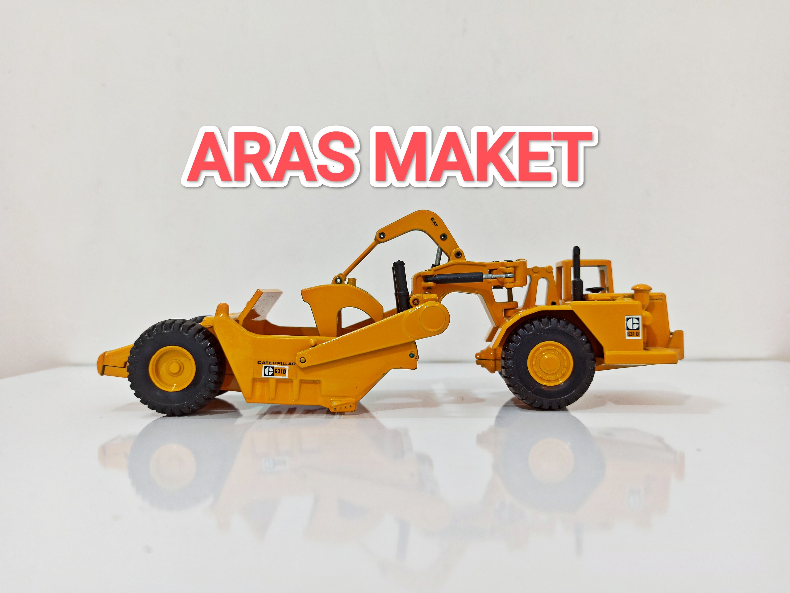 ماکت اورجینال فلزی اسکریپر کاترپیلار CAT631D