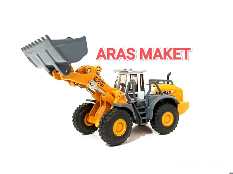 ماکت فلزی لودر لیبهر LIEBHERR 580 سیکو آلمان
