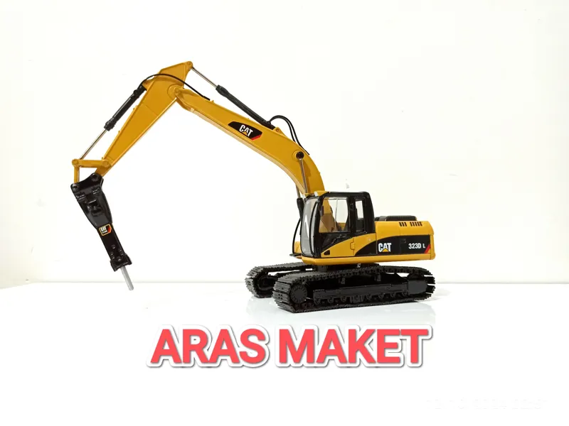 ماکت فلزی اورجینال بیل پیکور کاترپیلارCAT C323D