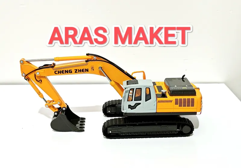 ماکت تمام فلزی بیل مکانیکی CHENG ZHEN سایز 140