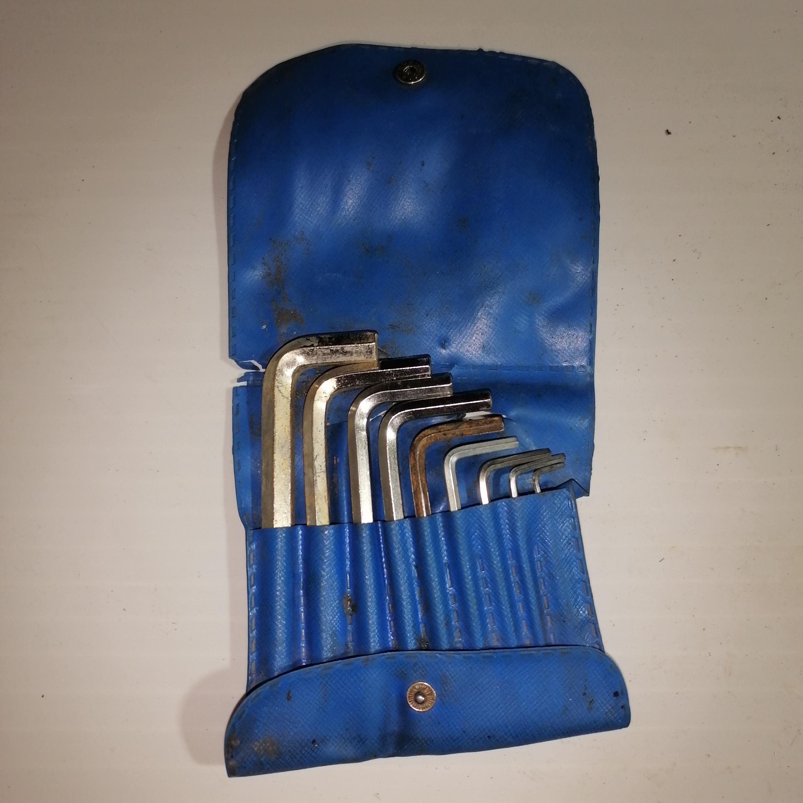 جعبه آچار آلن قدیمی