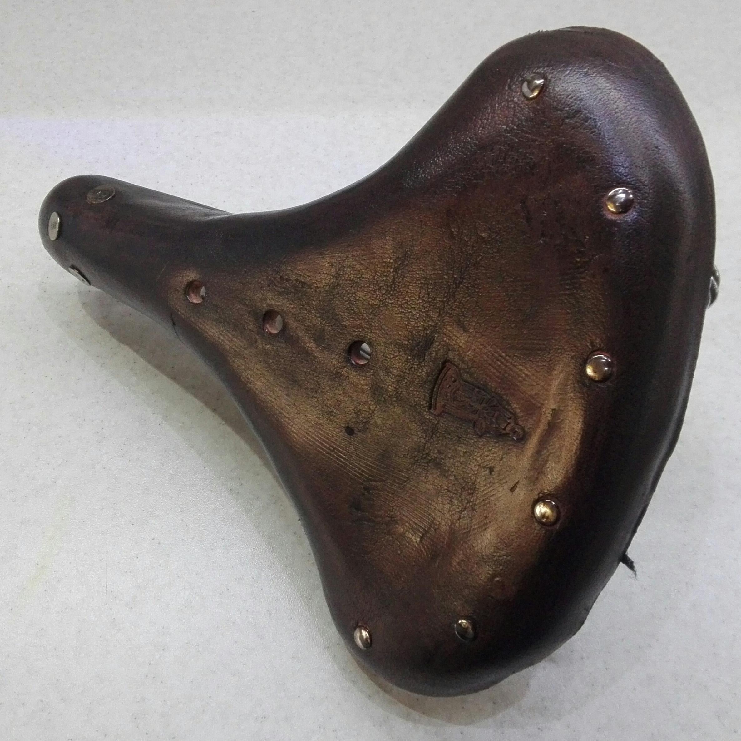 زین دوچرخه بروکس 28 قدیمی آنتیک کلکسیونی