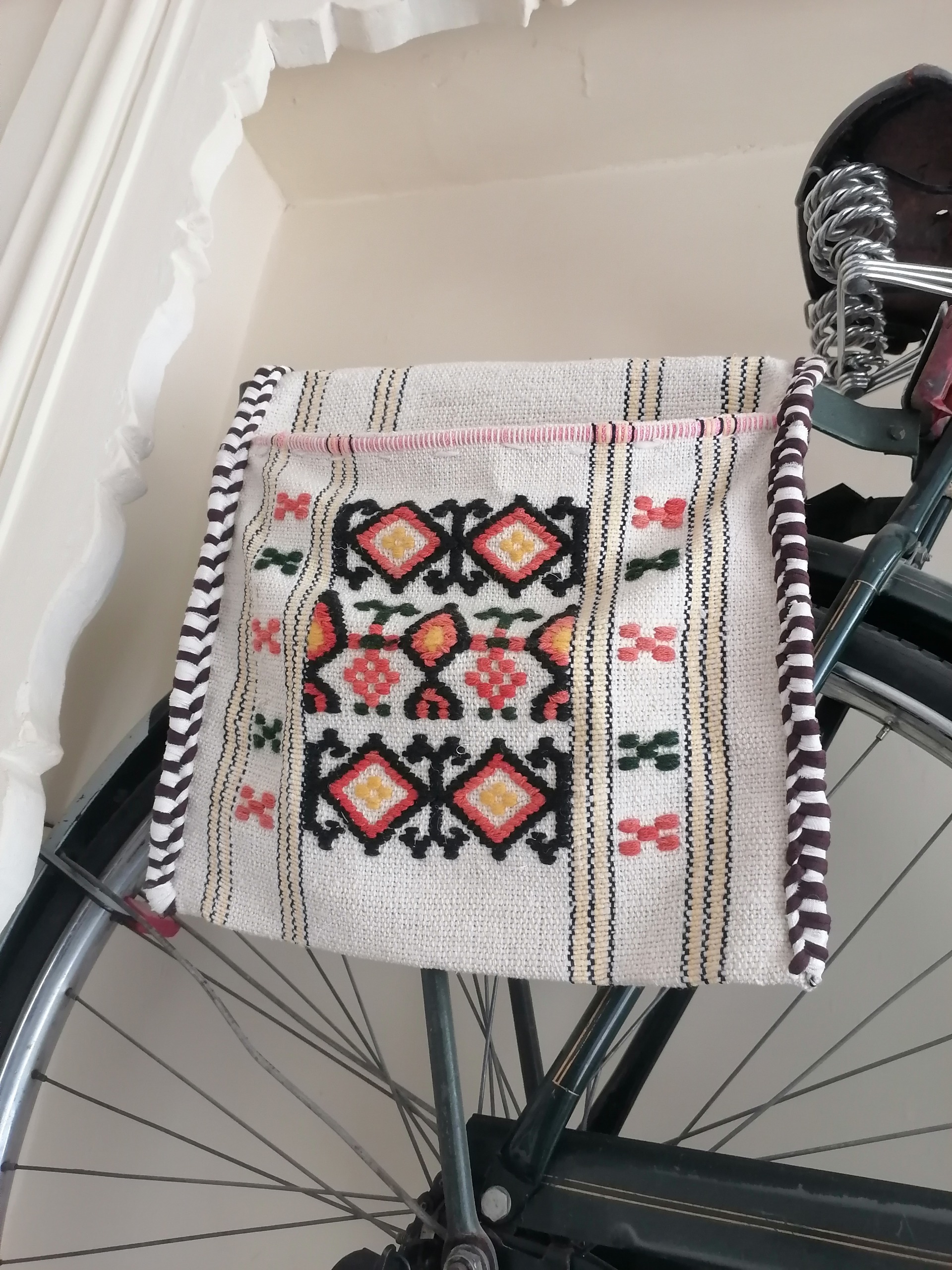 خورجین دوچرخه قدیمی رالی هامبر هرکولس دست دوز