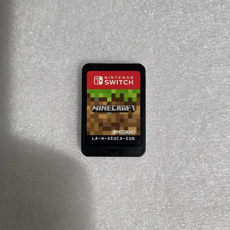 nintendo switch minecraft cartridge