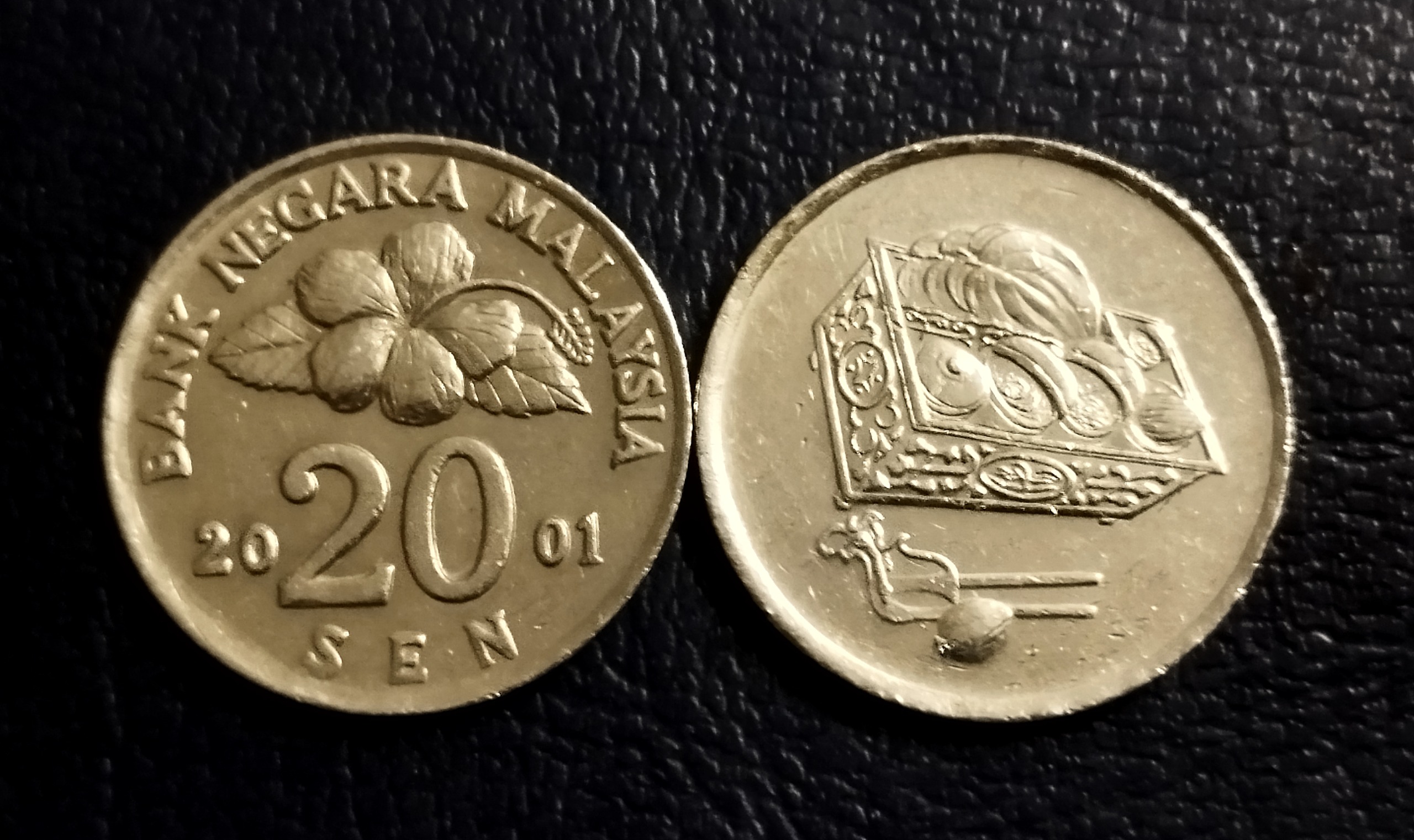 سکه 20 سن مالزی توضیحات