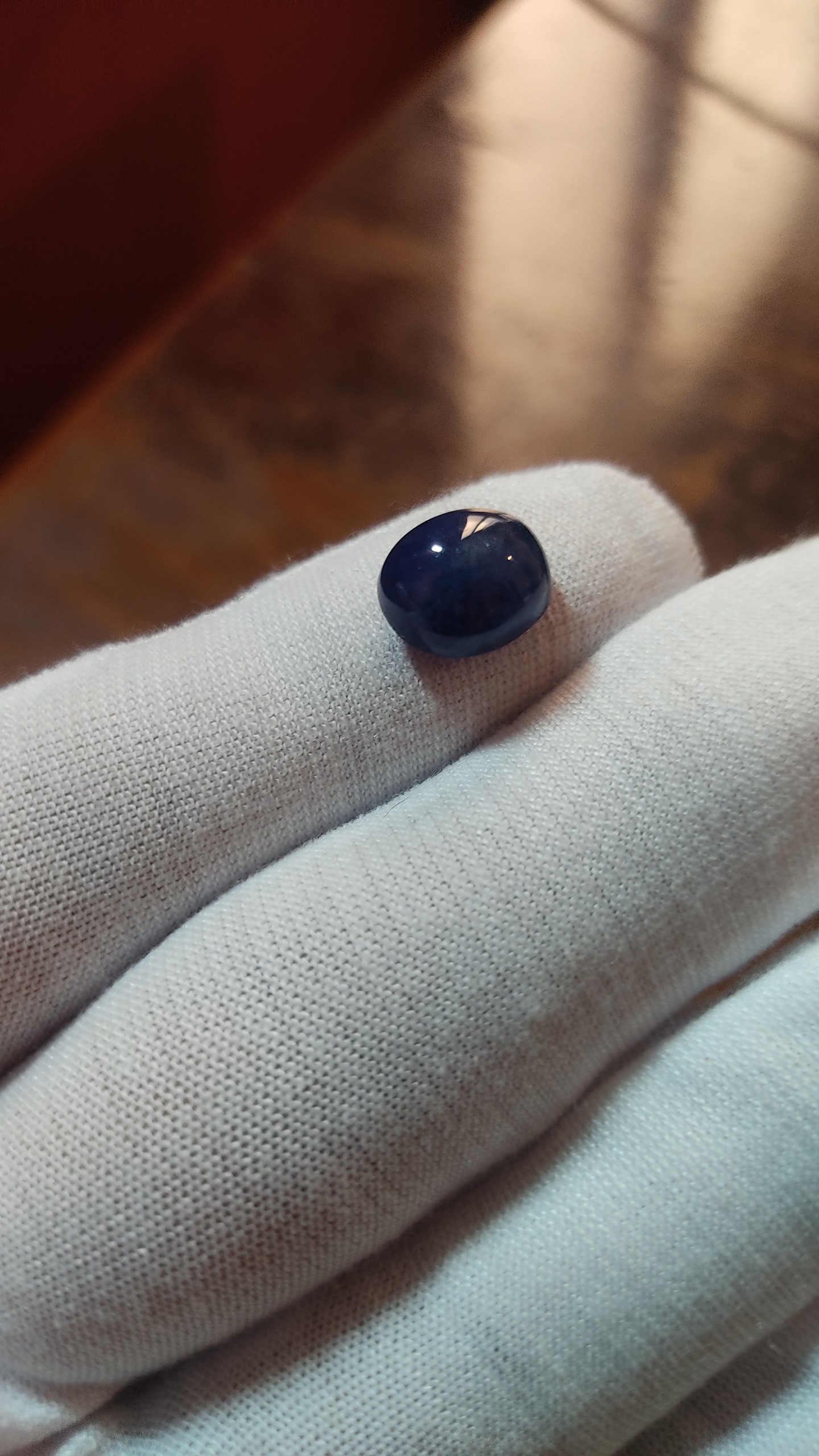 نگین یاقوت کبود معدنی آفریقایی طبیعی درجه 1