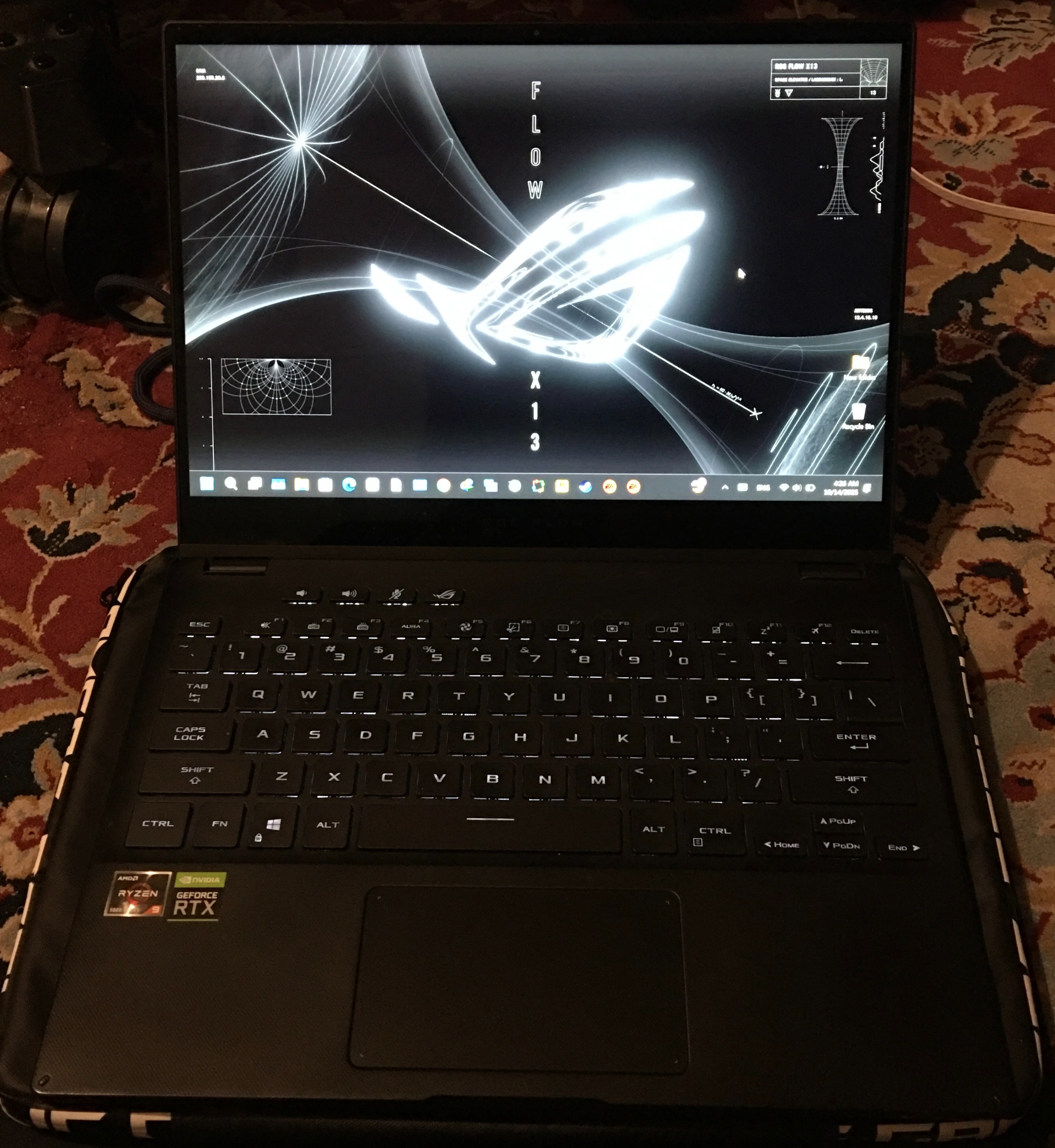 ROG Flow X13 3050Ti Ryzen 9 راگ