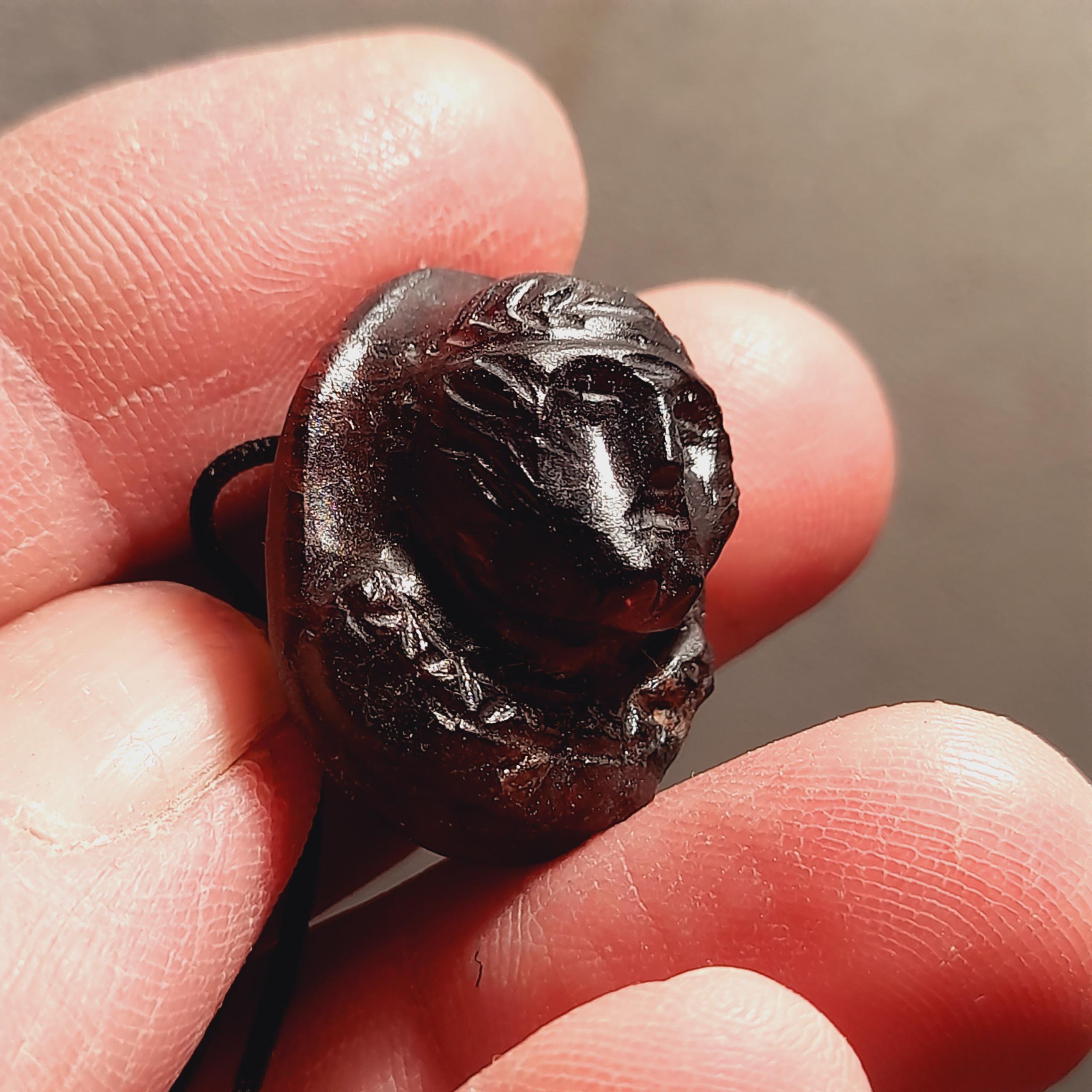 مهره رخ شاهی یاقوت سیلان