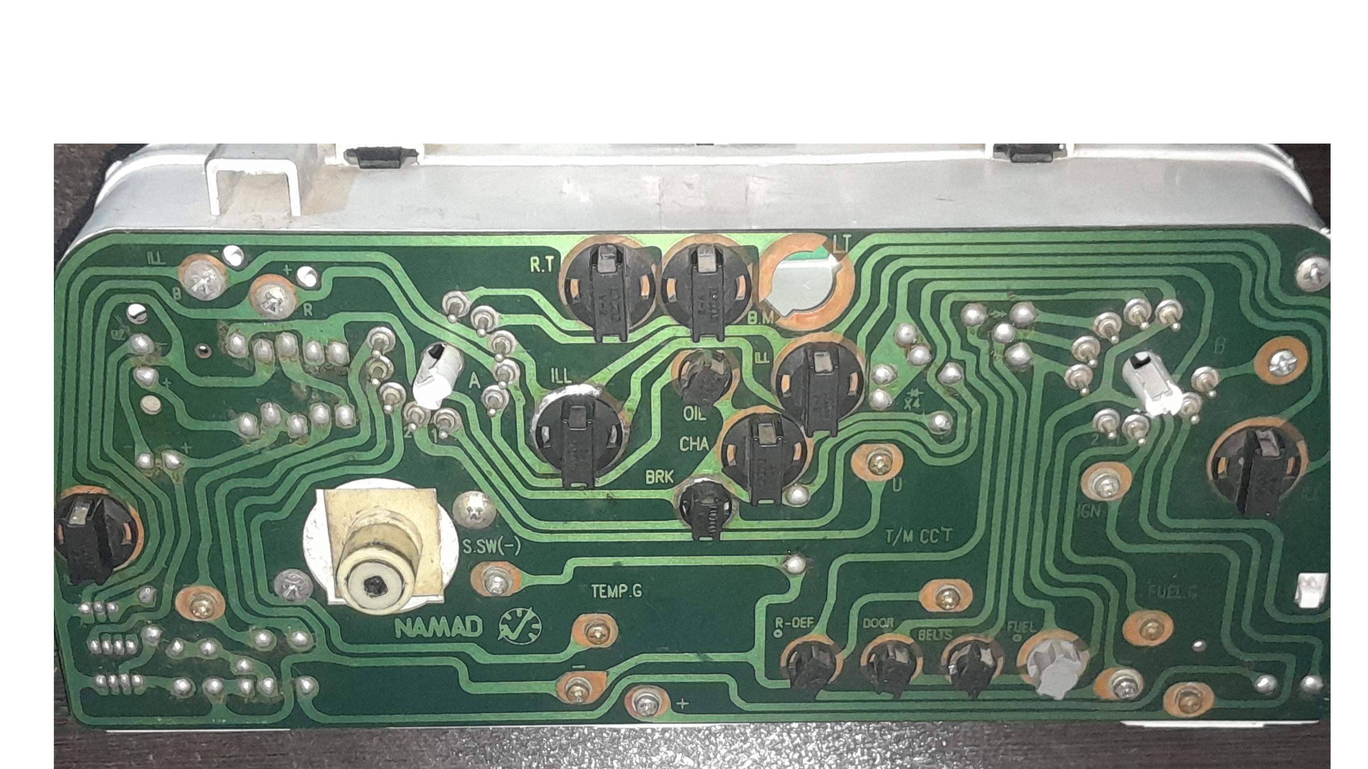 آمپر صفحه کیلومتر پراید کاربراتور