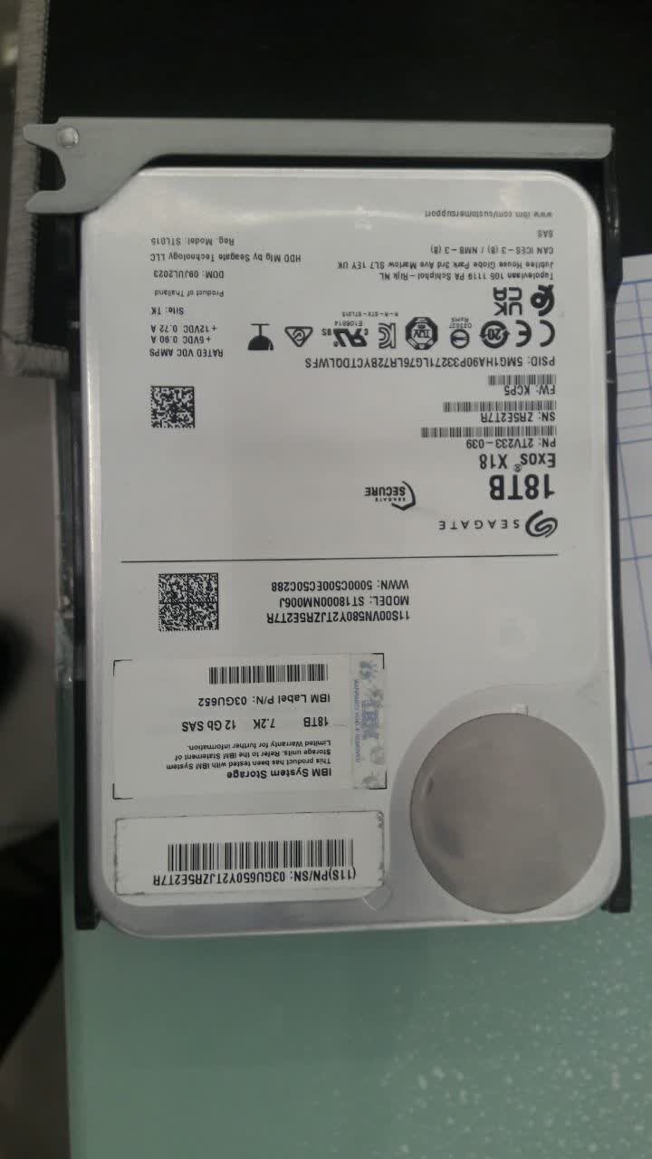 هارد سرور Seagate ظرفیت 18ترابایت